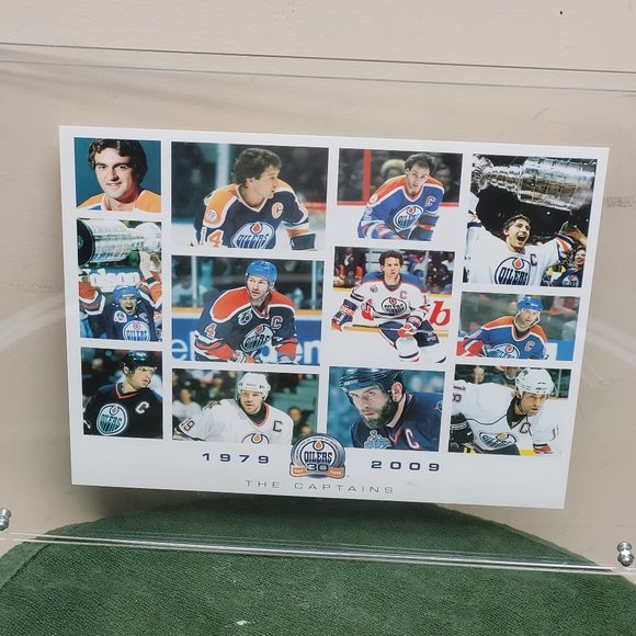 Edmonton Oilers Captains 1979 - 2009 - Picture 1 of 3